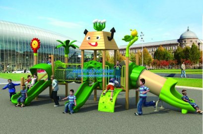 เครื่องเล่นสนามไม้